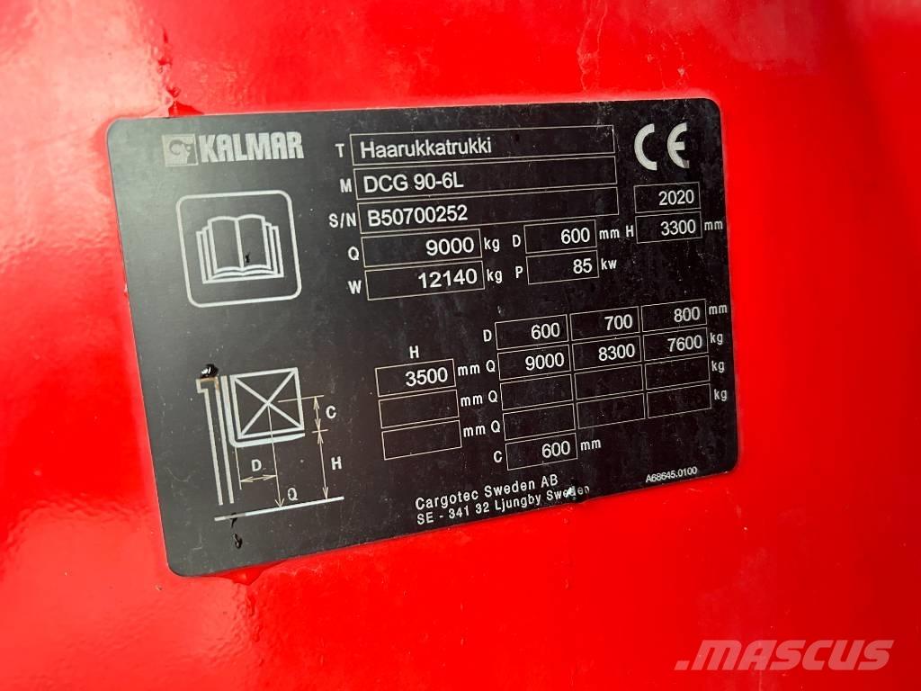 Kalmar DCG90-6L Diesel gaffeltrucks