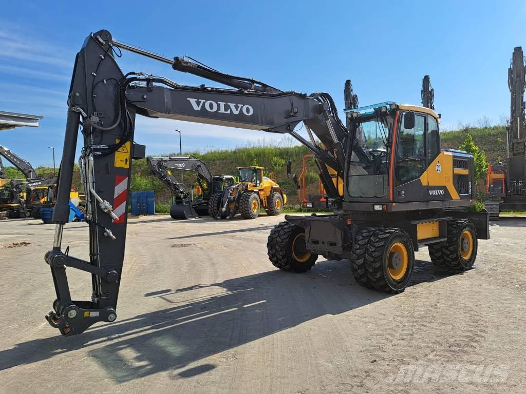 Volvo EW 160 E Gravemaskiner på hjul