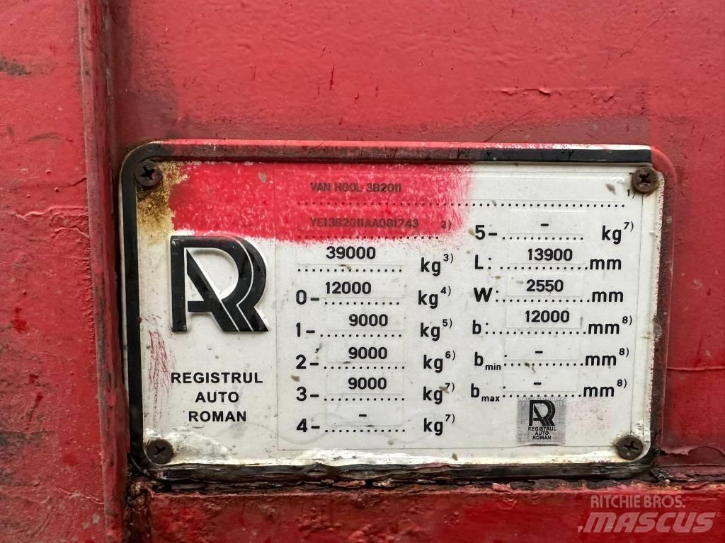 Van Hool 3 Axle Semi-trailer blokvogn