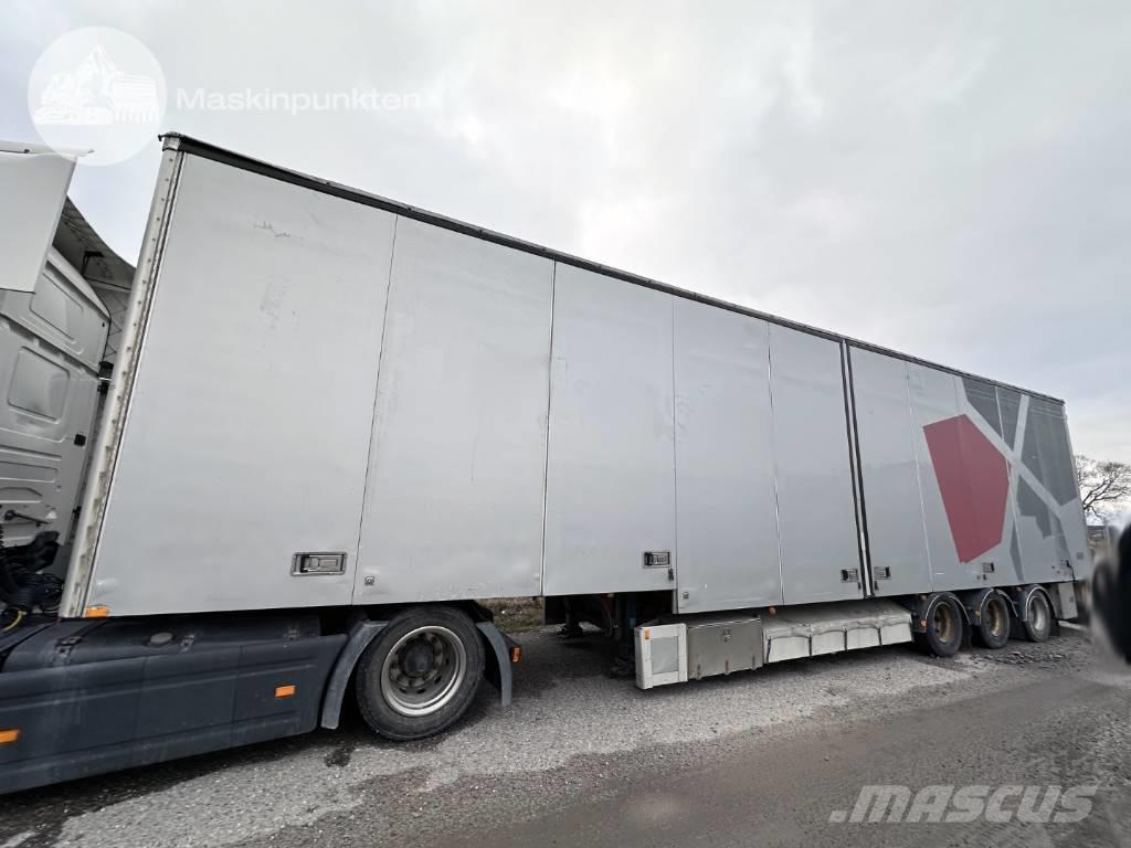 Limetec PPU 339 Semi-trailer med fast kasse