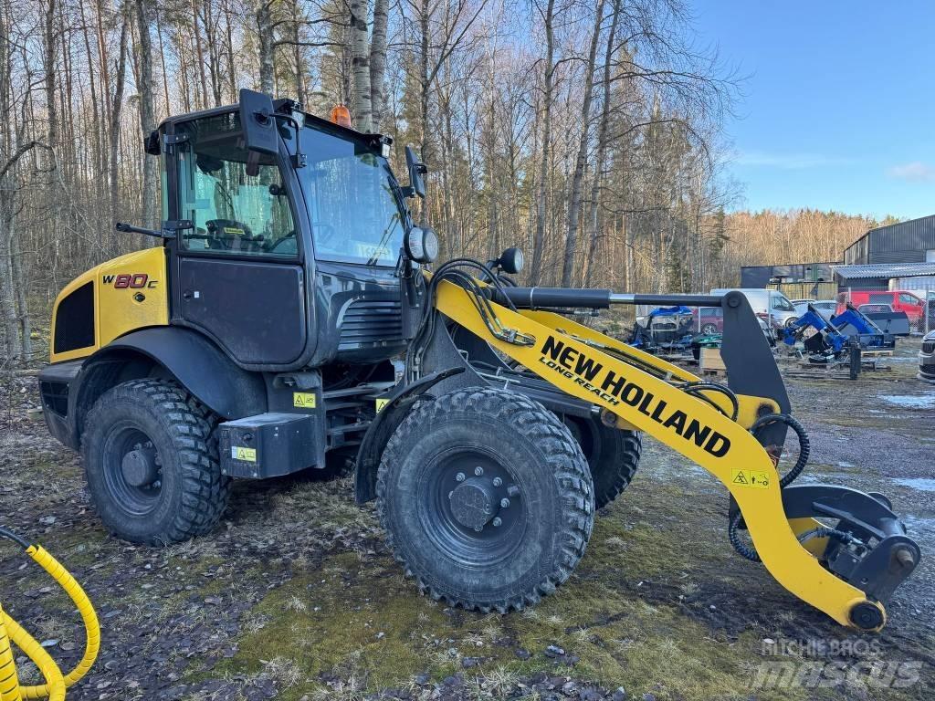 New Holland W 80 C Læssemaskiner på hjul