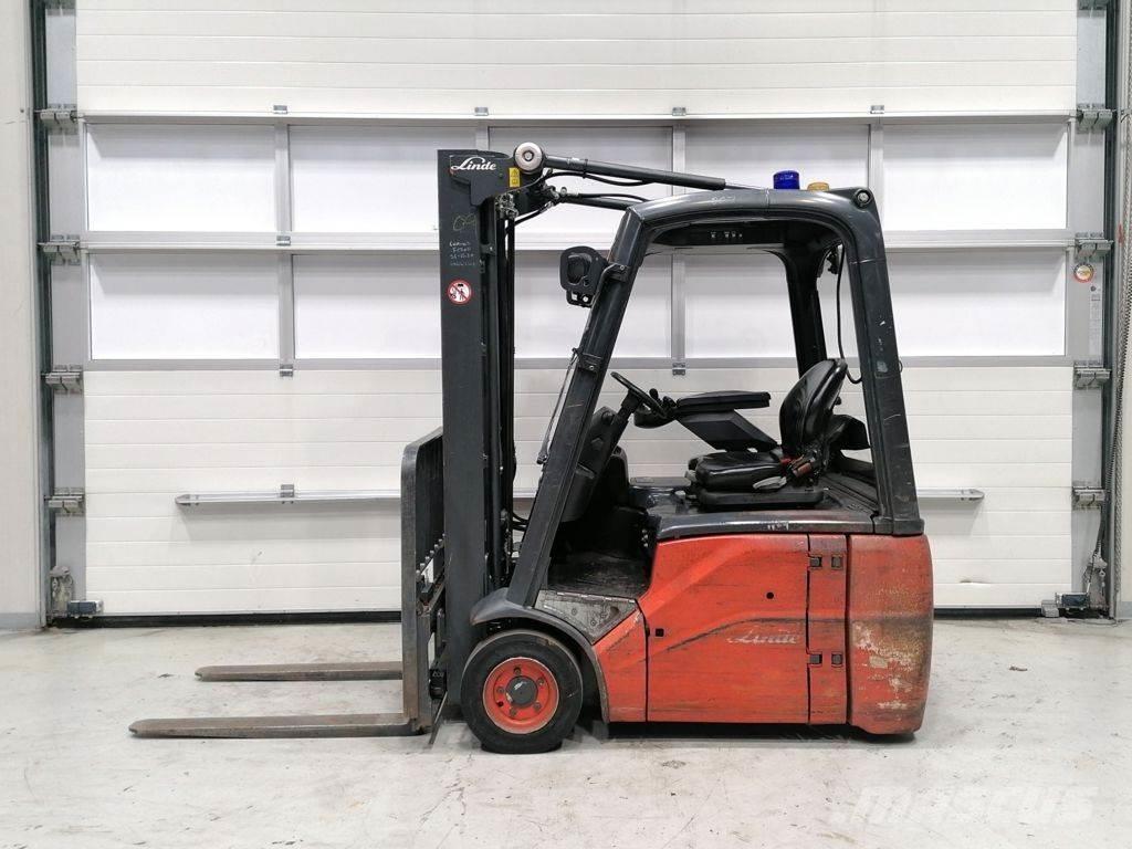 Linde E16C-01 El gaffeltrucks