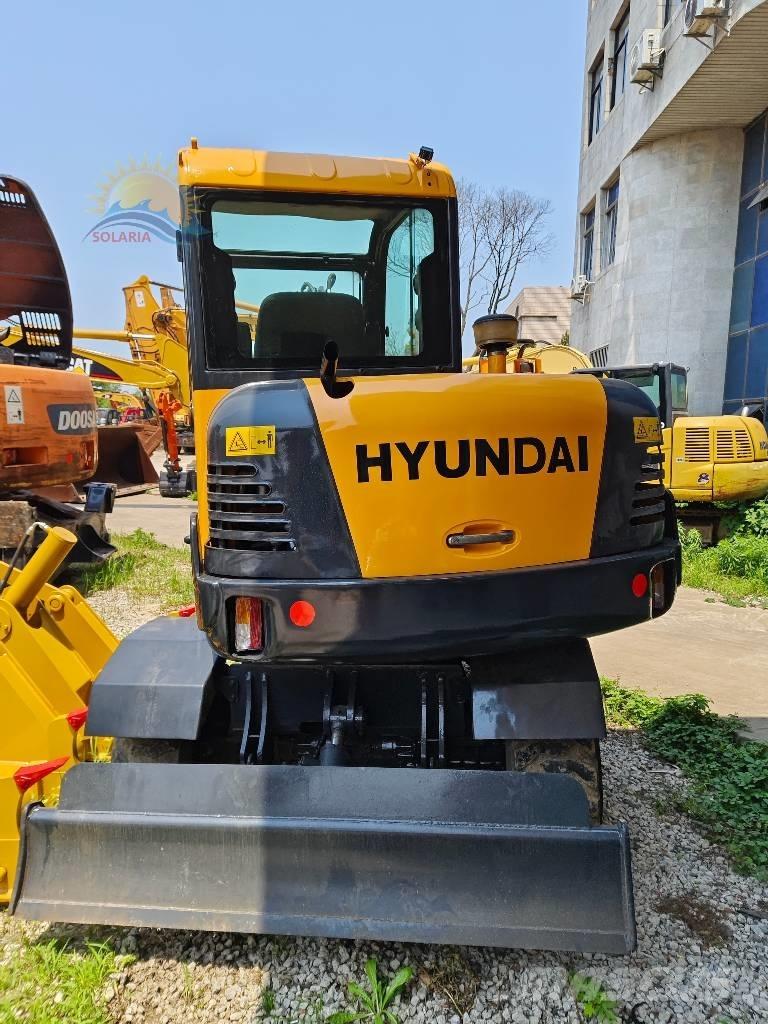 Hyundai Robex 60 W Gravemaskiner på hjul