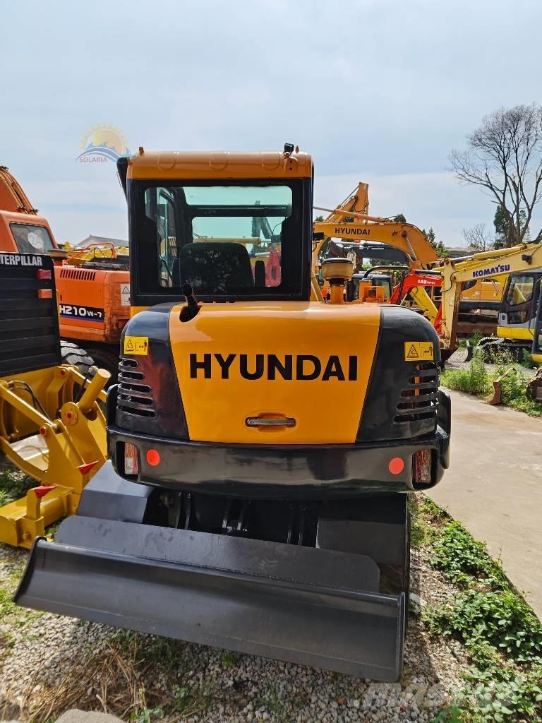 Hyundai Robex 60 W Gravemaskiner på hjul