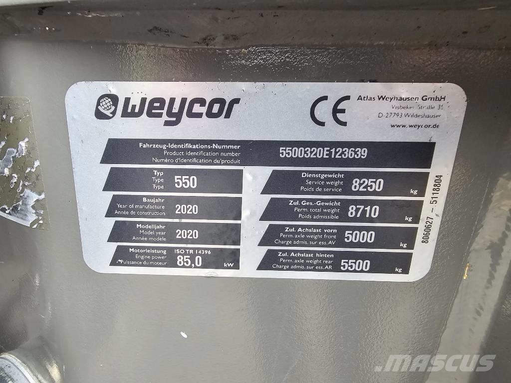 Atlas AR 550 Minilæsser - skridstyret