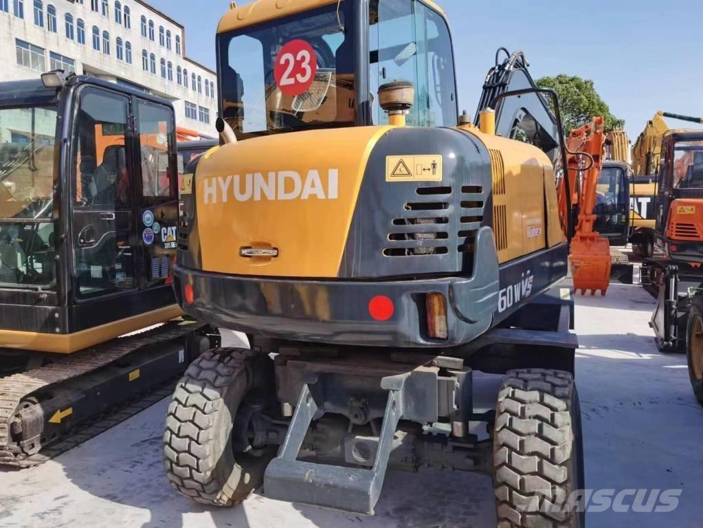 Hyundai Robex 60 W Gravemaskiner på hjul