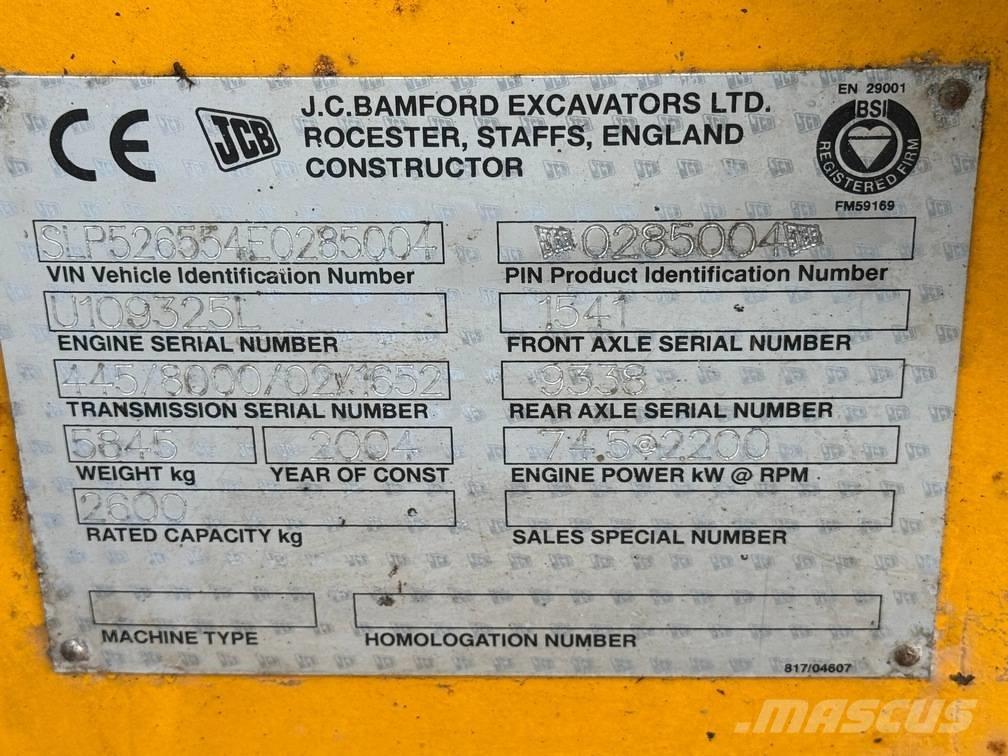 JCB 526 S Teleskoplæssere