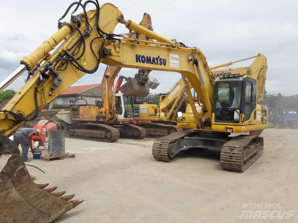 Komatsu PC240NLC-8 Gravemaskiner på larvebånd