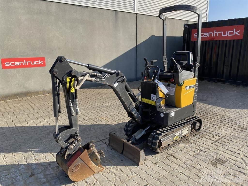 Bobcat E10 Gravemaskiner på hjul