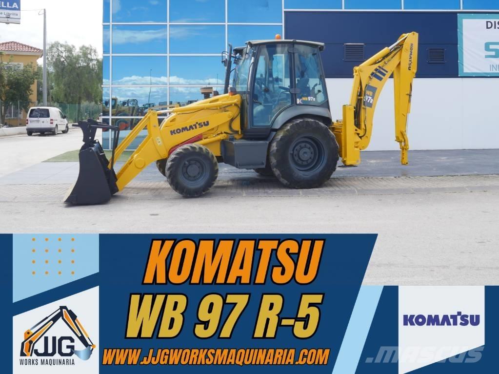 Komatsu WB 97 R Rendegravere