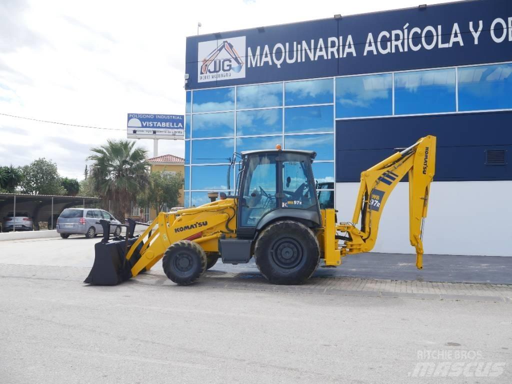 Komatsu WB 97 R Rendegravere