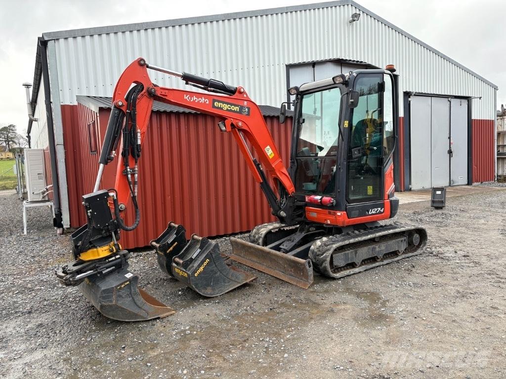 Kubota U27-4 Minigravemaskiner
