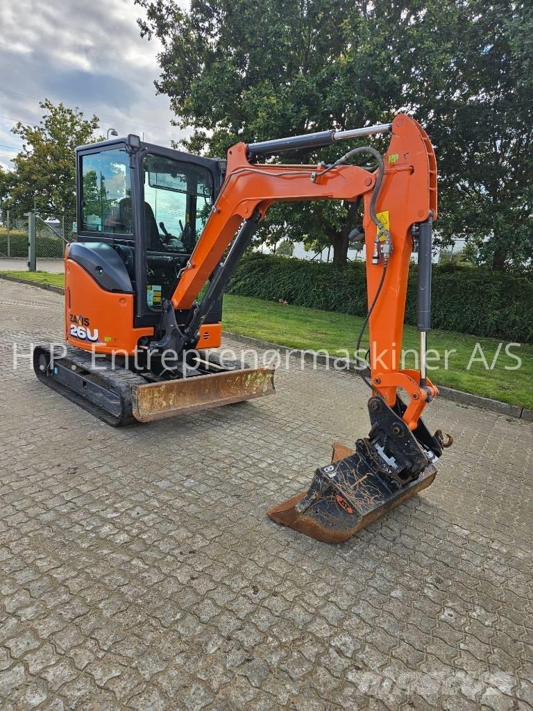 Hitachi ZX 26 U-6 CR Minigravemaskiner