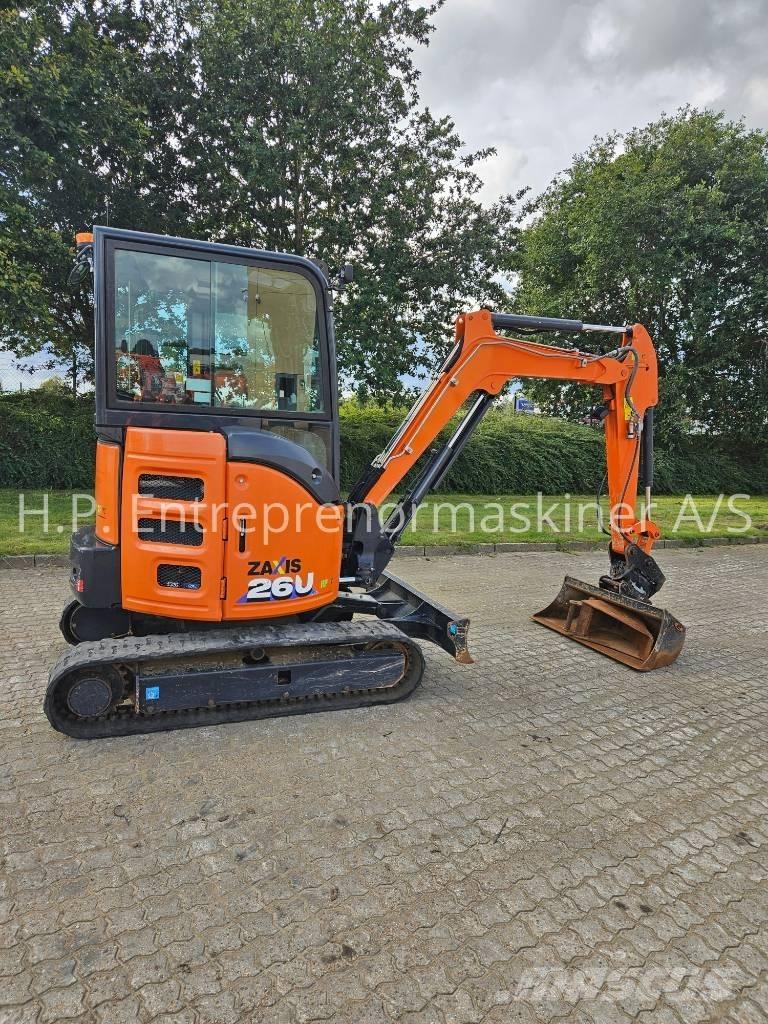 Hitachi ZX 26 U-6 CR Minigravemaskiner