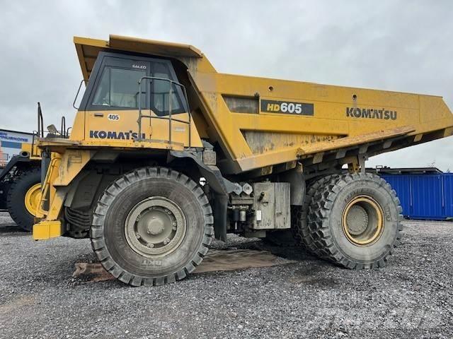 Komatsu HD 605-7EO Knækstyrede dumpere