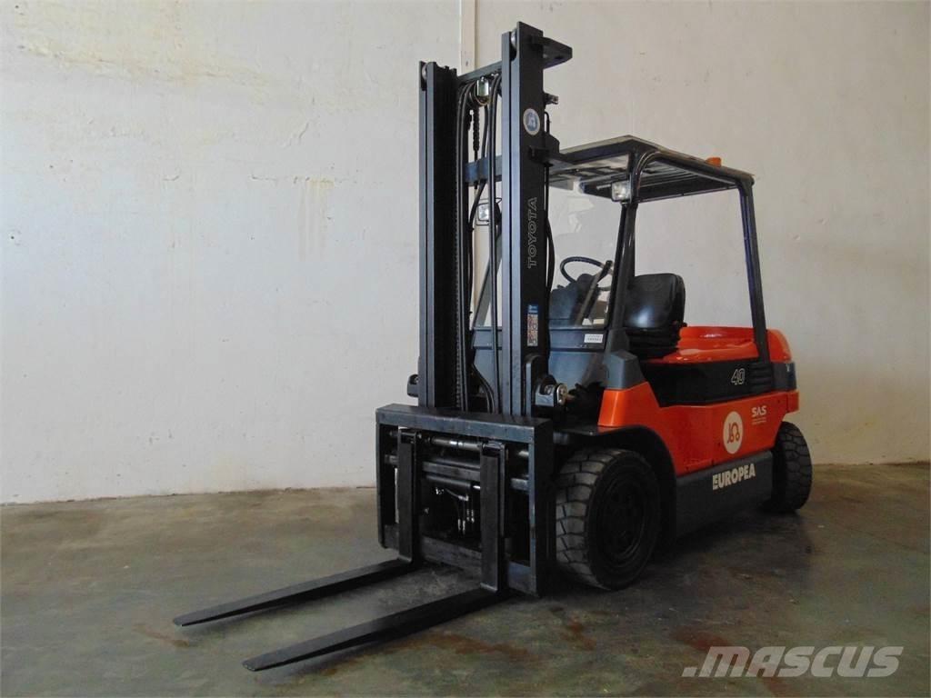 Toyota 7FBMF40 El gaffeltrucks