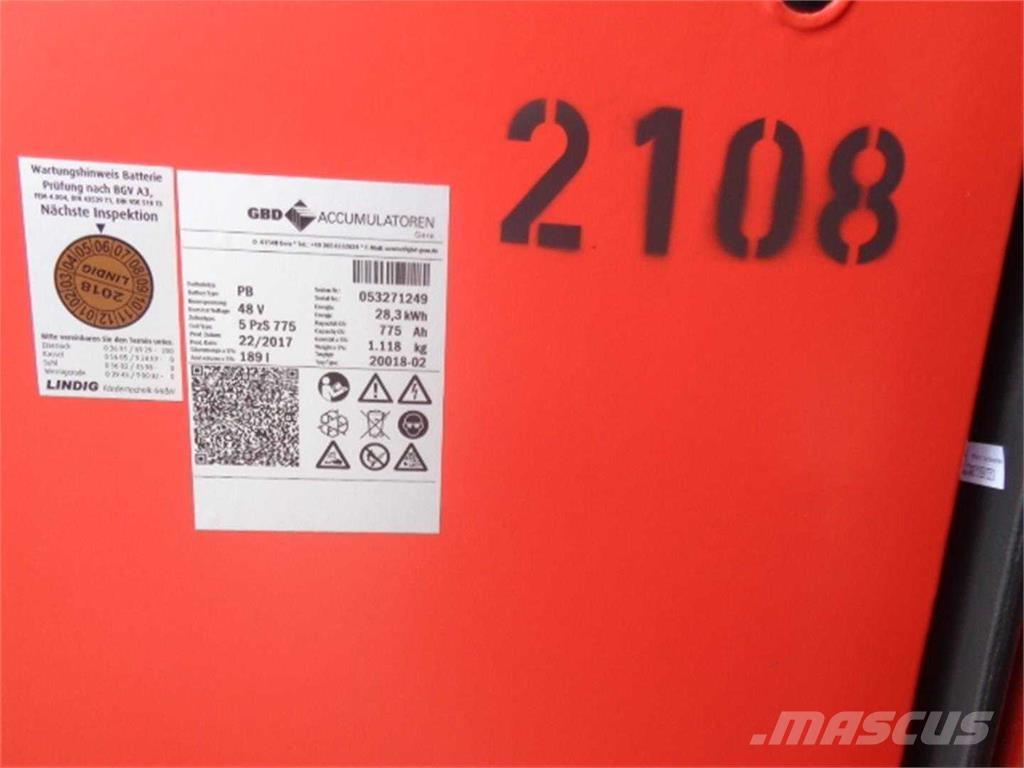 Linde E20PH El gaffeltrucks