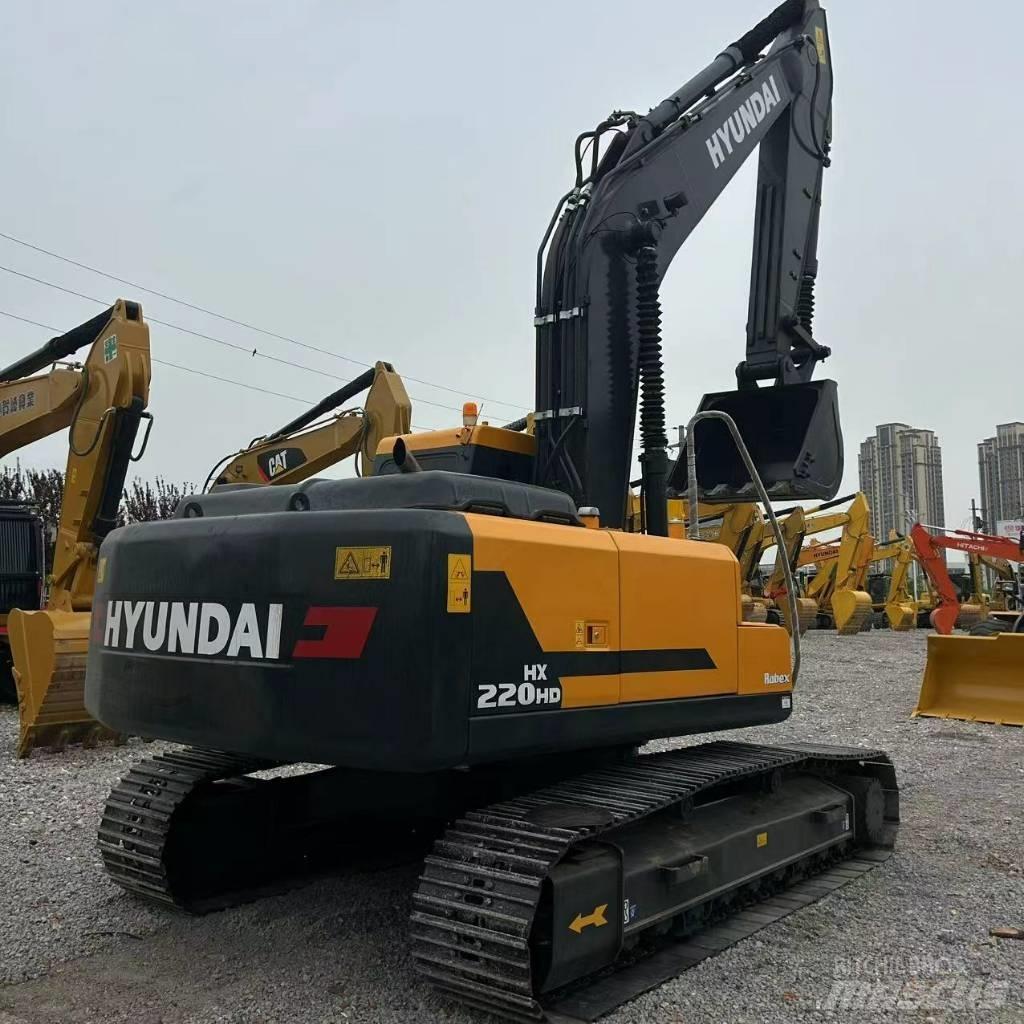 Hyundai 220VS Gravemaskiner på larvebånd