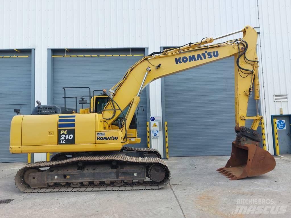 Komatsu PC210LC-10 Gravemaskiner på larvebånd