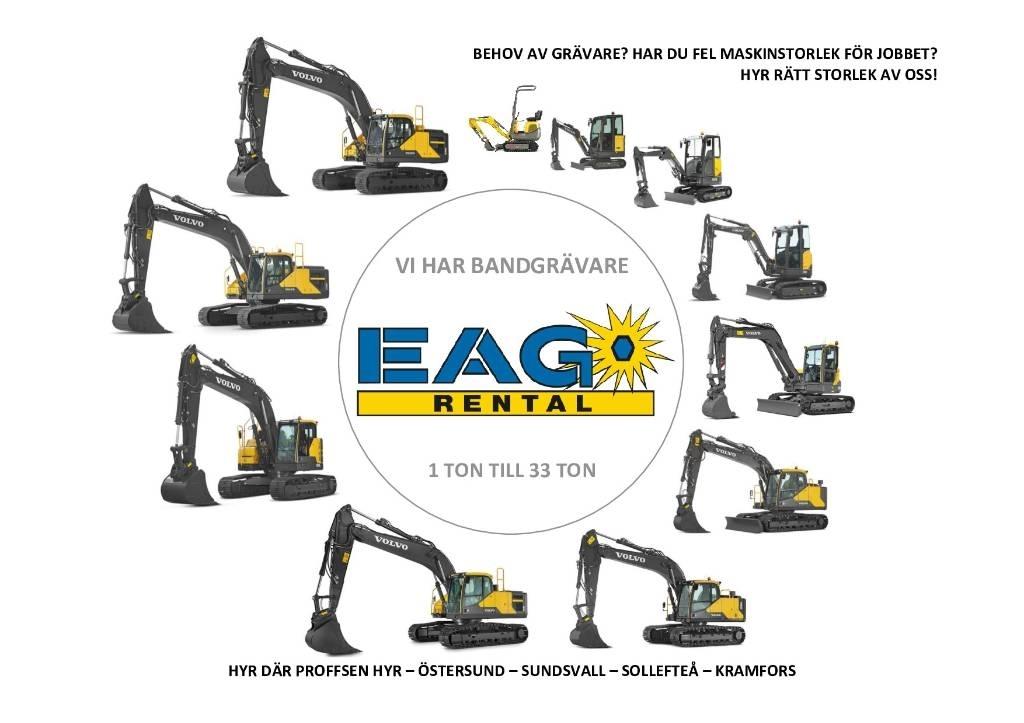 Volvo EC250EL Gravemaskiner på larvebånd
