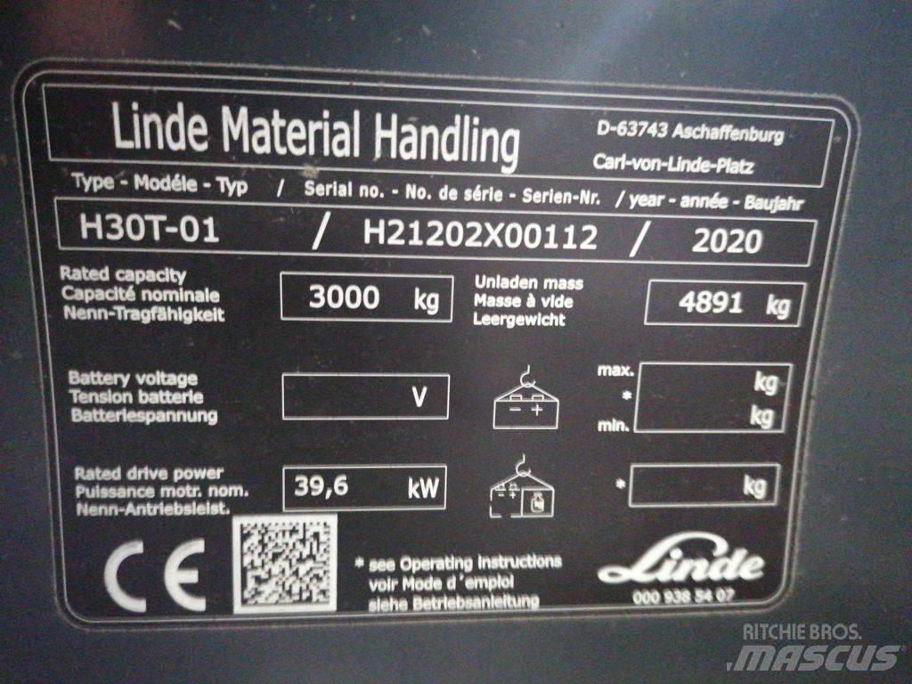 Linde H30T-01 LPG gaffeltrucks