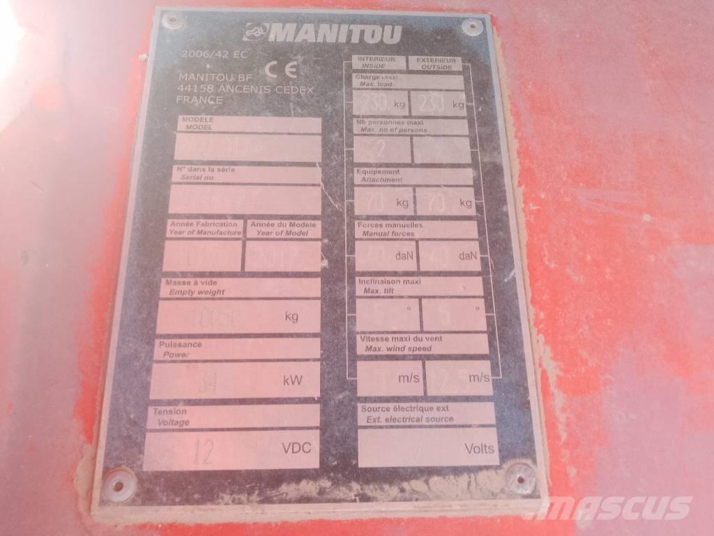 Manitou 200 ATJ Bomlifte med knækarm