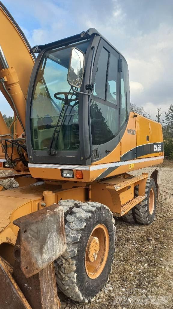 CASE WX 210 Gravemaskiner på hjul