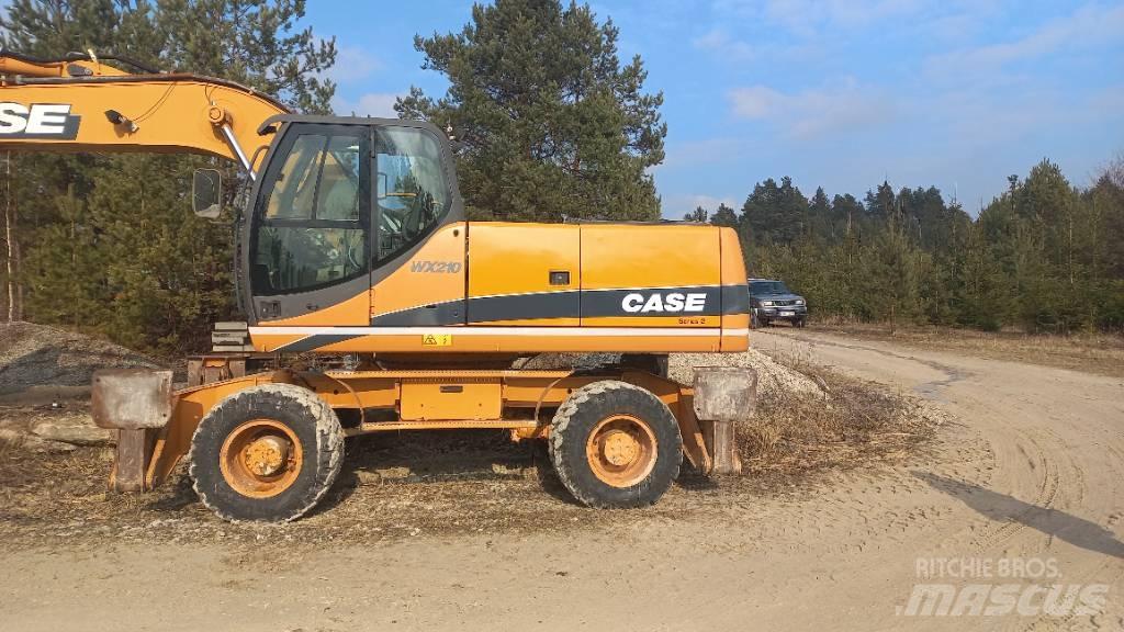 CASE WX 210 Gravemaskiner på hjul