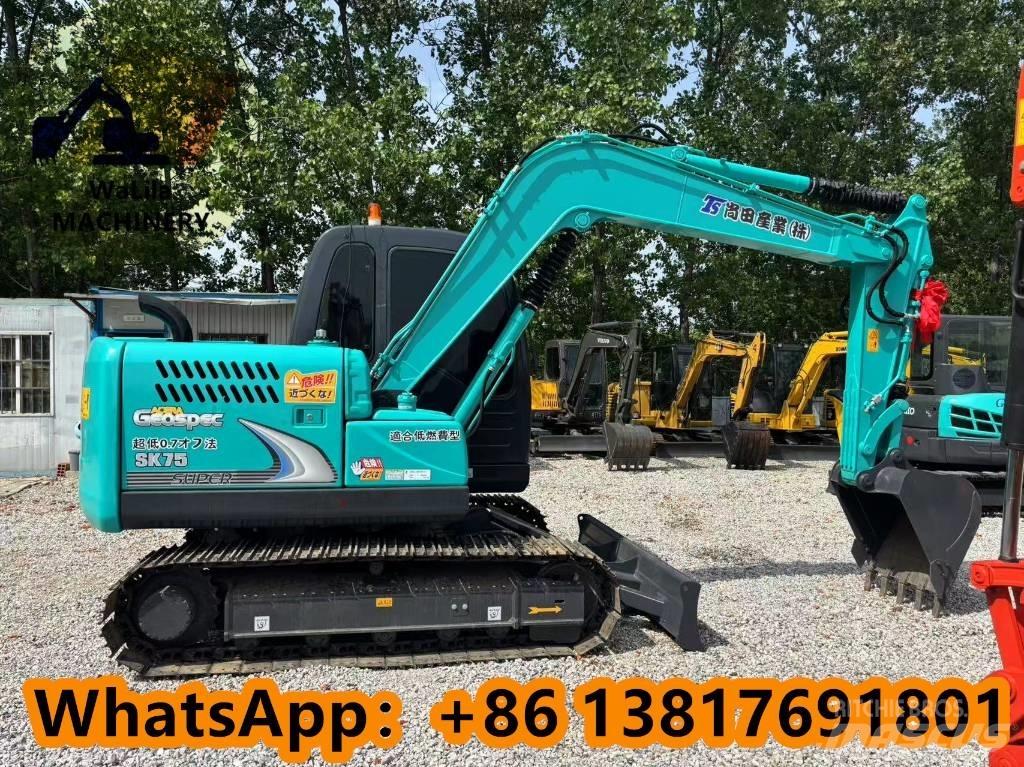 Kobelco SK 75 Minigravemaskiner