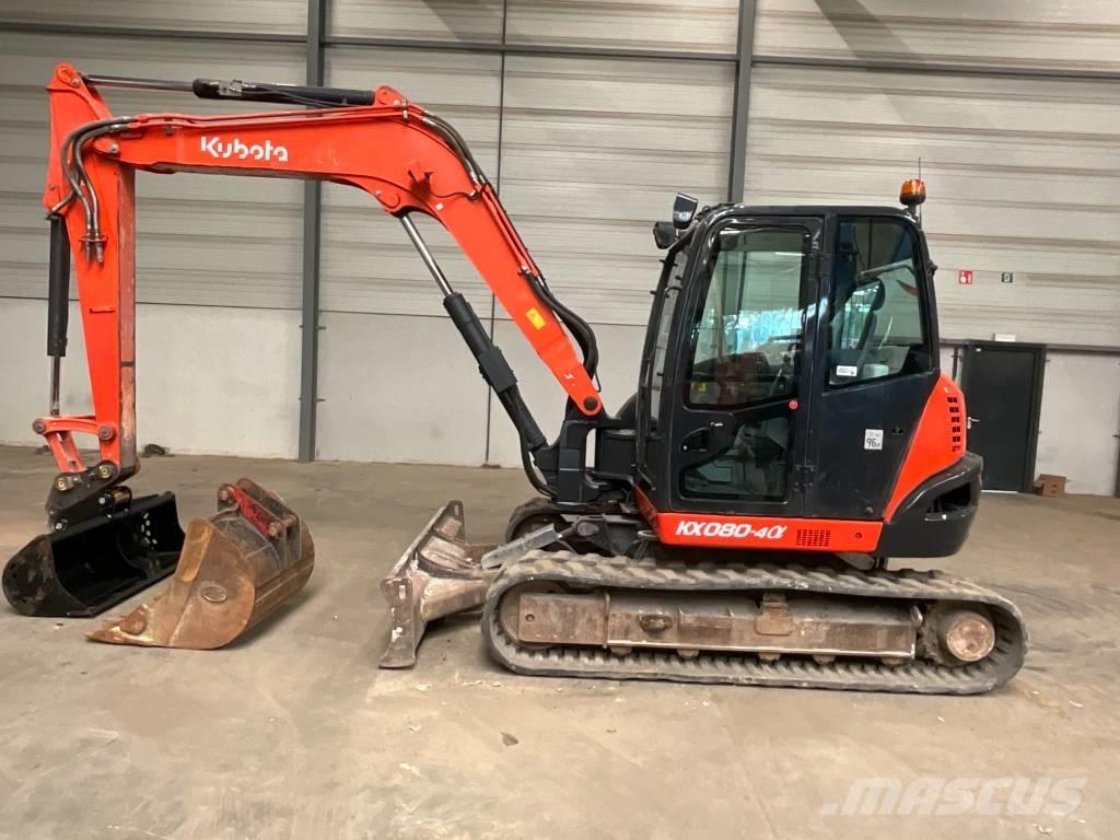Kubota KX 080-4 A Midi-gravemaskiner 7t - 12t