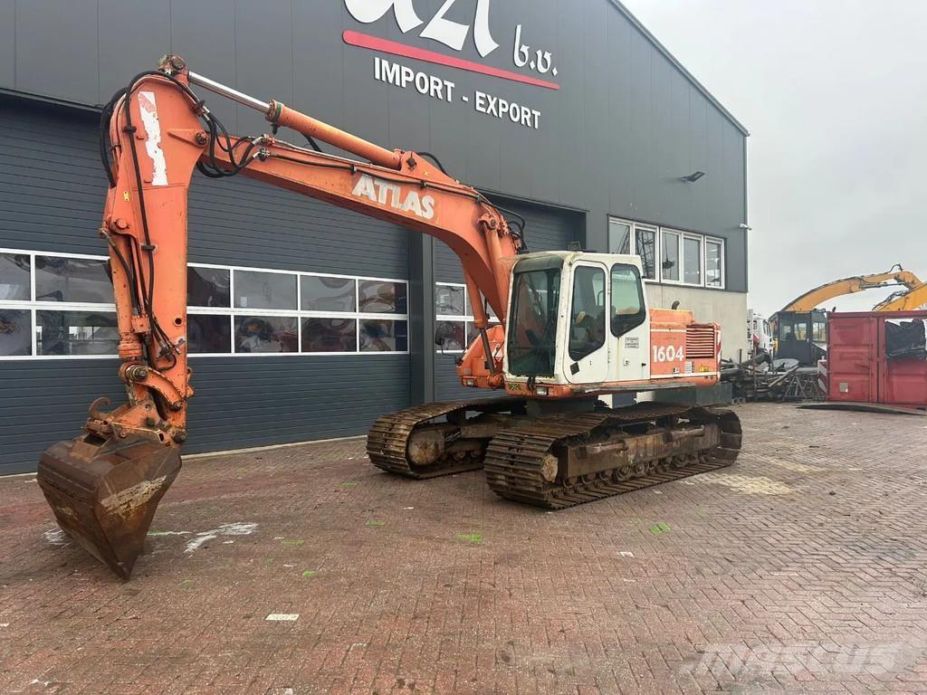 Atlas 1604LC Gravemaskiner på larvebånd
