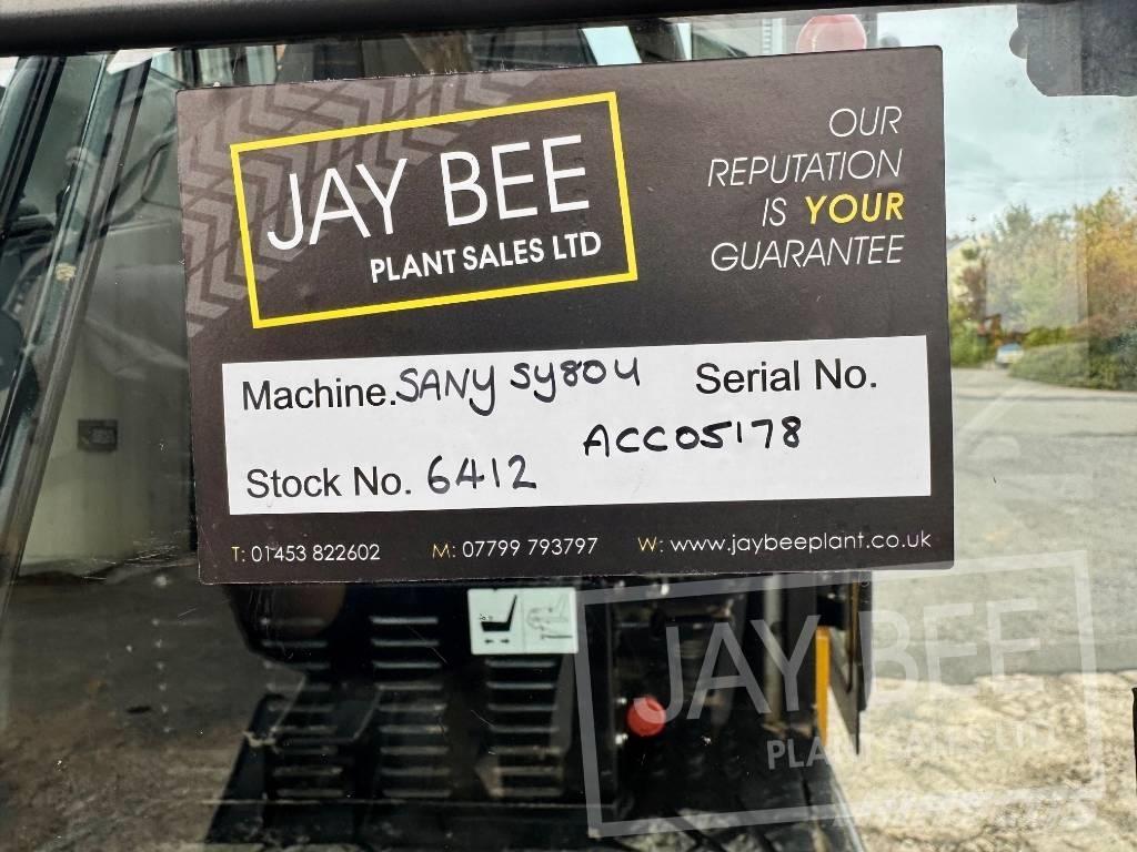 Sany SY 80 U Midi-gravemaskiner 7t - 12t