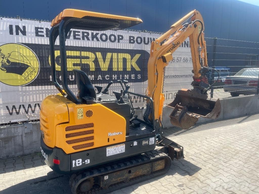 Hyundai 18-9 Minigravemaskiner