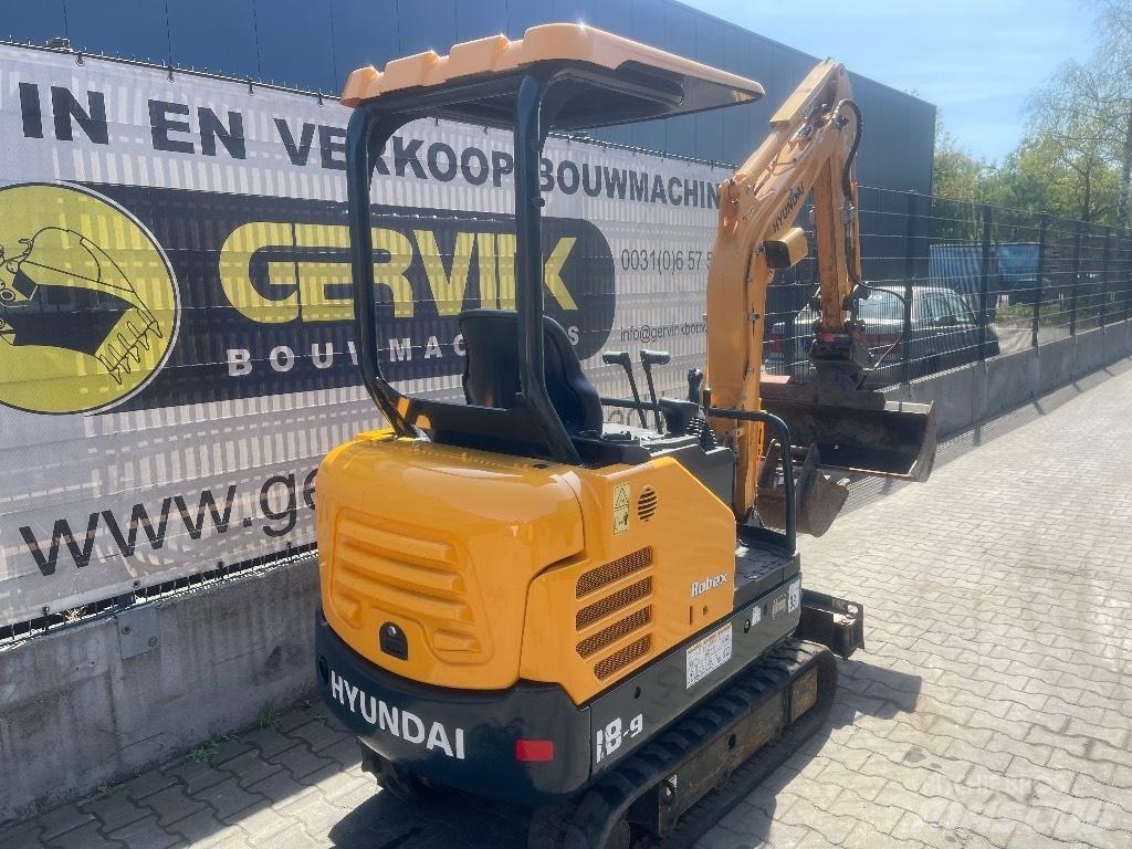 Hyundai 18-9 Minigravemaskiner
