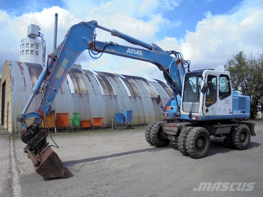 Atlas 1604 K Gravemaskiner på hjul
