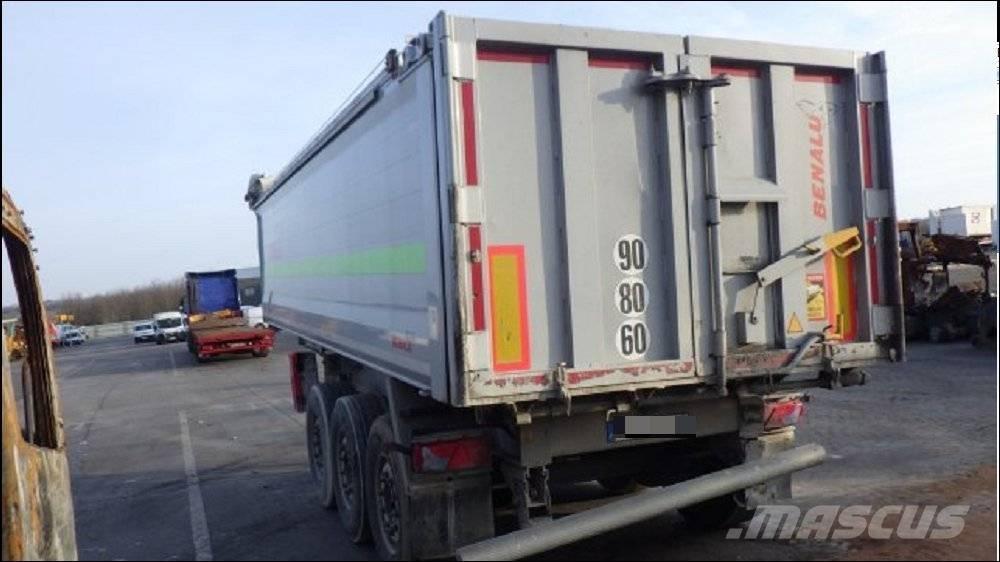 Benalu BULK Semi-trailer med tip