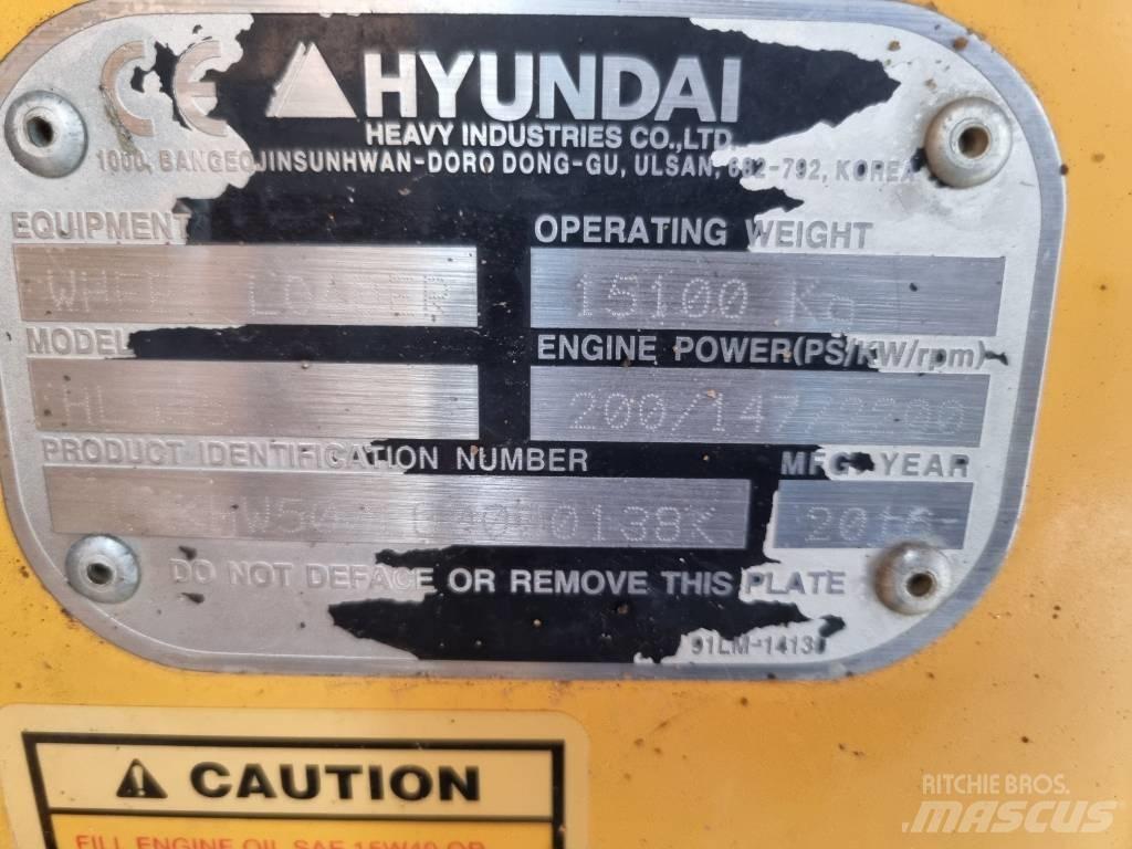 Hyundai HL 955 A Læssemaskiner på hjul
