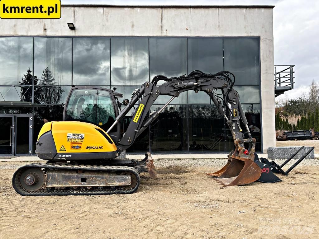 Mecalac 8 M CR Midi-gravemaskiner 7t - 12t
