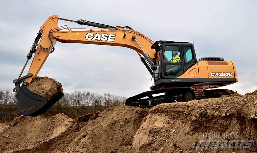 CASE CX 260 C Gravemaskiner på larvebånd