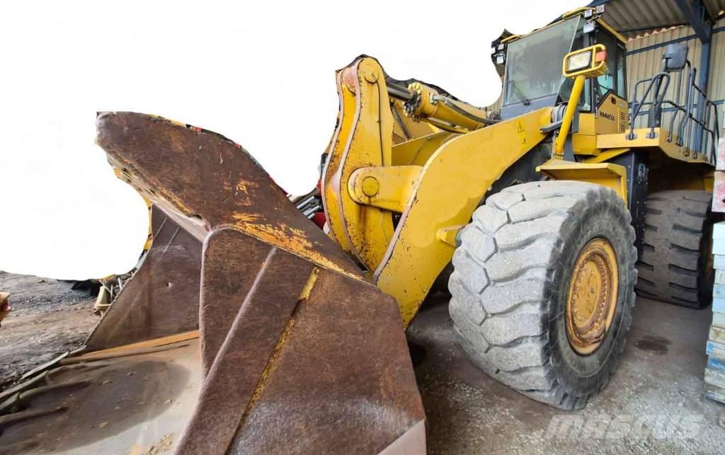 Komatsu WA 600-6 Læssemaskiner på hjul