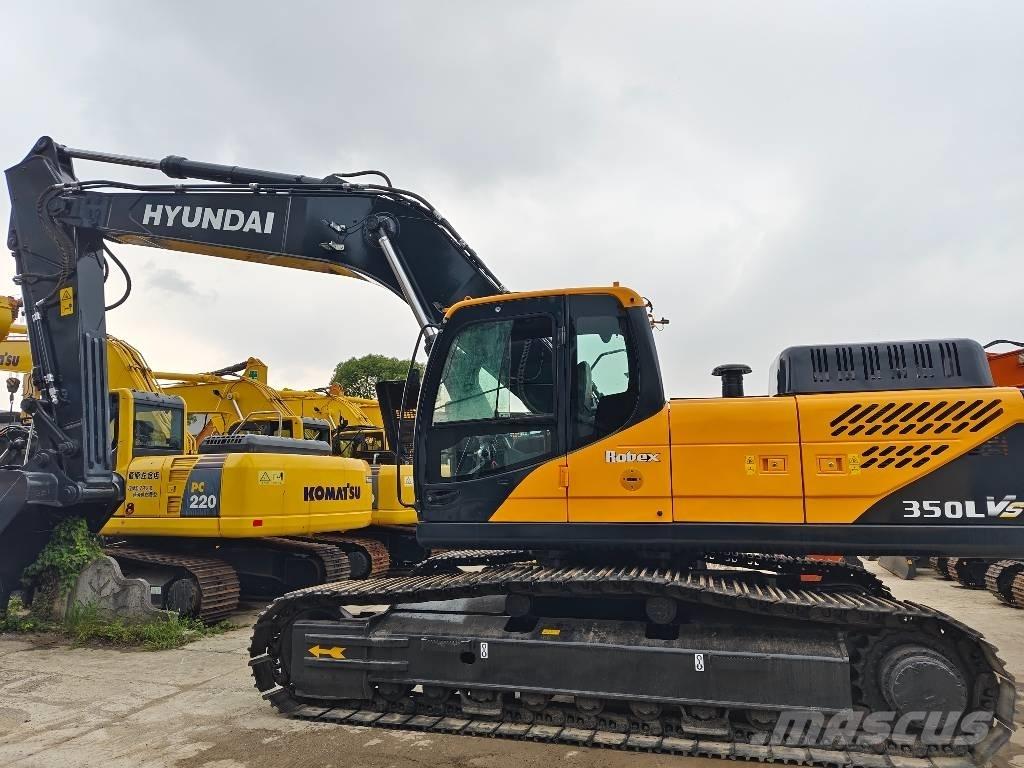 Hyundai R350LVS Gravemaskiner på larvebånd
