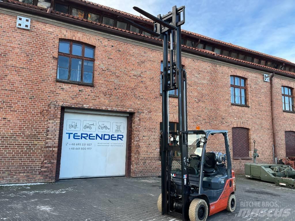 Toyota 8FG15F LPG gaffeltrucks