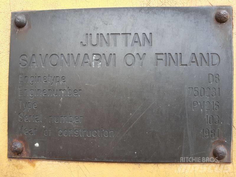Junttan PV 216 Pæle- og rammemaskiner