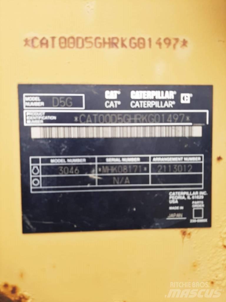 CAT D5GLGP Bulldozer på larvebånd