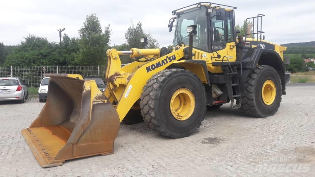 Komatsu WA470-7 Læssemaskiner på hjul