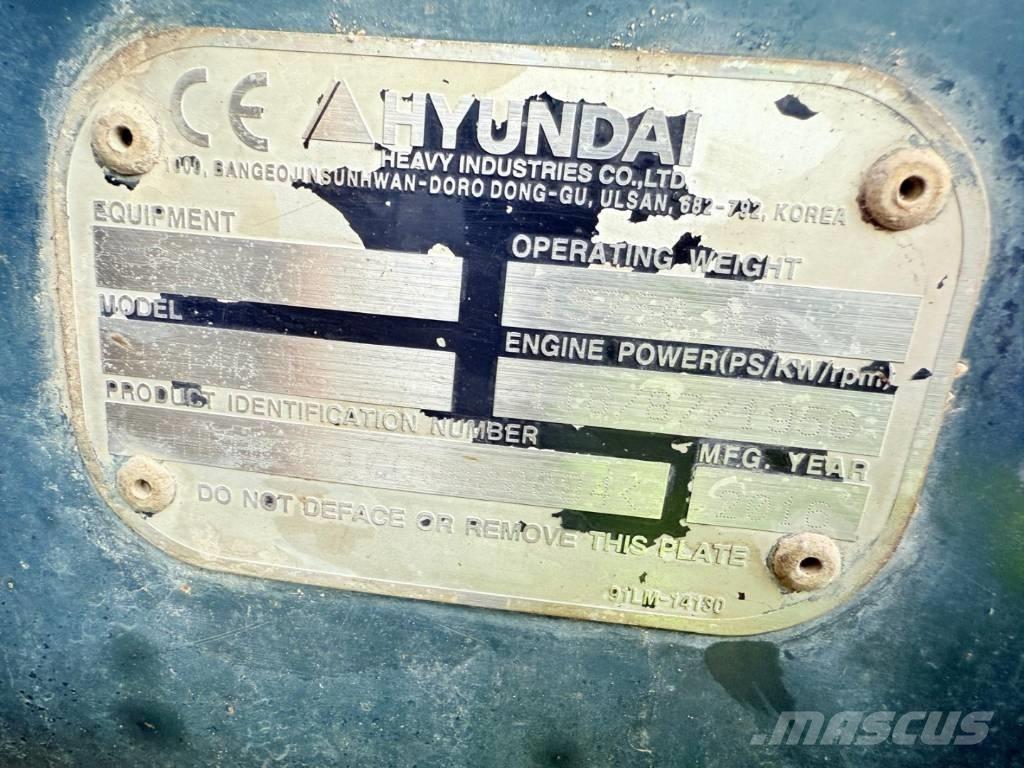 Hyundai HX 140 L Gravemaskiner på larvebånd