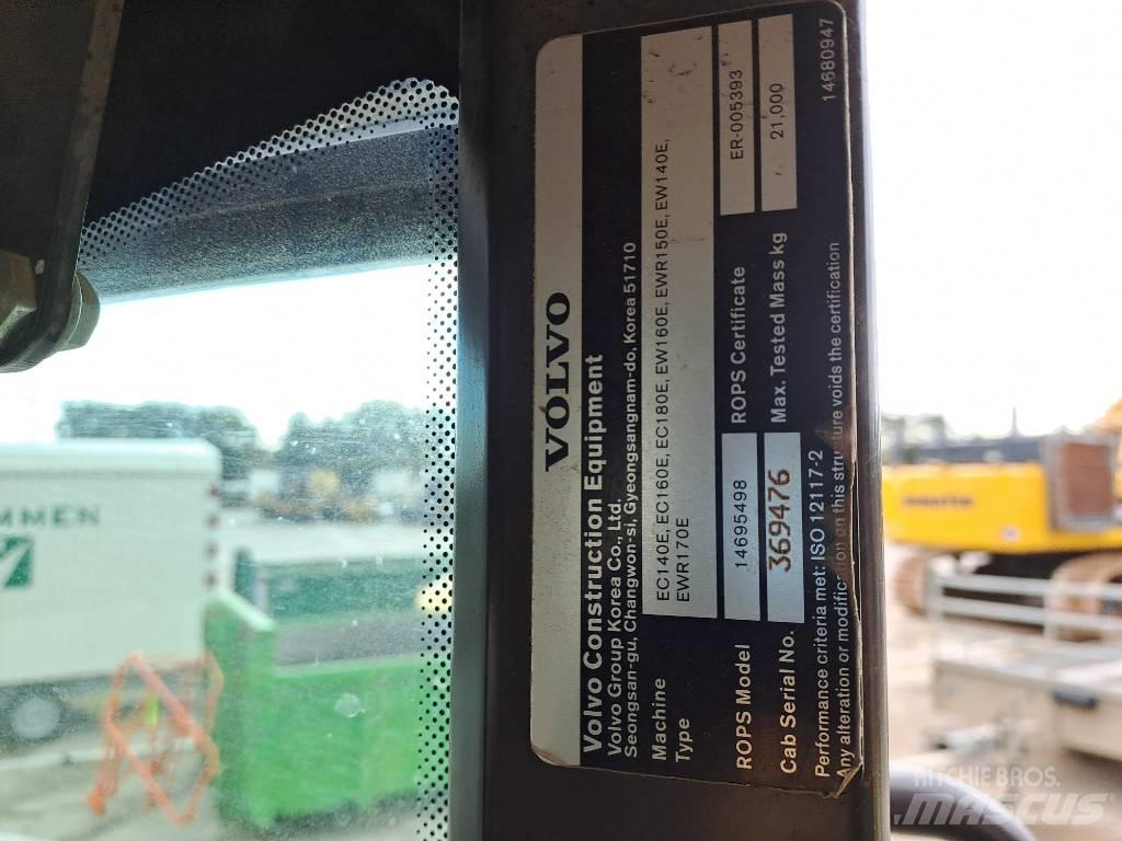 Volvo EC140EL Gravemaskiner på larvebånd
