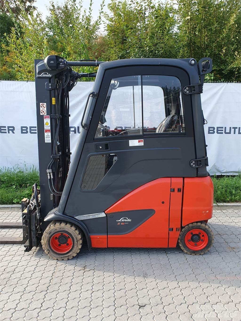 Linde E18PH El gaffeltrucks