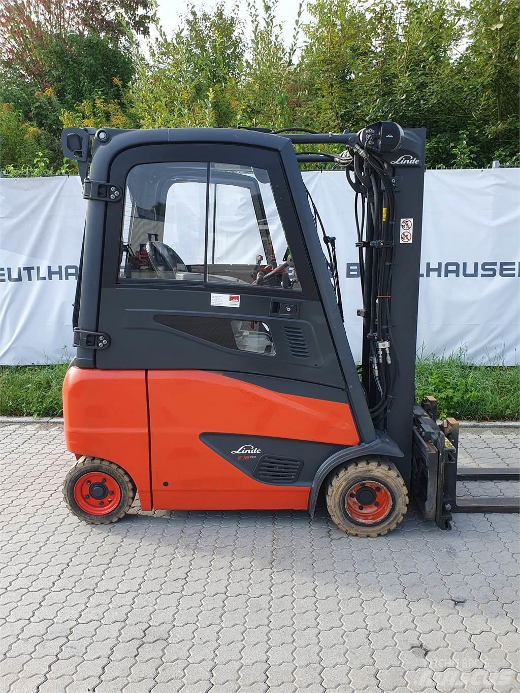 Linde E18PH El gaffeltrucks