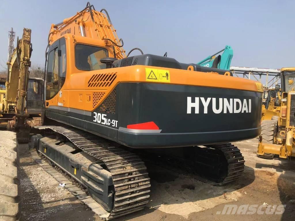Hyundai R305 LC-9T Gravemaskiner på larvebånd